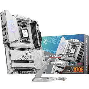 MSI MPG X870E EDGE TI WIFI AMD Ryzen 9000/8000/7000�V���[�Y(AM5)�Ή� ATX�}�U�[�{�[�h MB6740