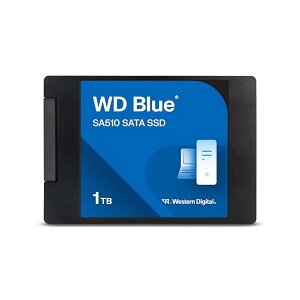 Western Digital 1TB WD Blue SA510 SATA �����\���b�h�X�e�[�g�h���C�u SSD - SATA III 6Gb/s 2.5�C���`/7mm �ő�560MB/s - WDS100T3B0A