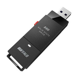 BUFFALO �o�b�t�@���[ �O�t��SSD �u���b�N 1.0TB SSD-PUT1.0U3-BKA