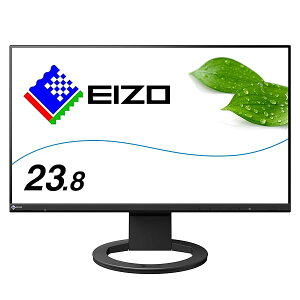 EIZO �o�b�N�I�t�B�X�����f�C�W�[�`�F�[���Ή����j�^�[ | FlexScan EV2490-BK | 23.8�^�t��HD�EUSB Type-C(70W���d)�E�X�^���h���E�u���b�N