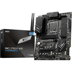MSI�}�U�[�{�[�h PRO Z790-P WIFI DDR5 ��14/13/12����CPU(LGA1700)�Ή� ATX �g���q�[�g�V���NM.2 Shield Frozr [Intel Z790����] MB5917