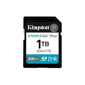 �L���O�X�g�� 1TB SDXC Canvas Go Plus Gen4 200MB/�b C10 UHS-I U3 V30 SDG4/1TB