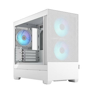 Fractal Design Pop Mini Air RGB White TG Clear Tint �~�j�^���[�^PC�P�[�X FD-C-POR1M-01 CS8033