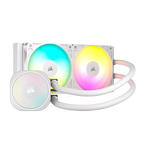 CORSAIR NAUTILUS -�m�[�`���X- 240���W�G�[�^�[ RS ARGB�P�[�X�t�@���t�� ���⎮CPU�N�[���[ �z���C�g CW-9060094-WW