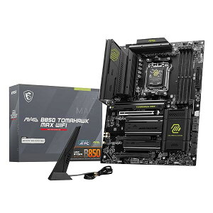 MSI MAG B850 TOMAHAWK MAX WIFI AMD Ryzen 9000/8000/7000�V���[�Y(AM5)�Ή� ATX�}�U�[�{�[�h MB6743