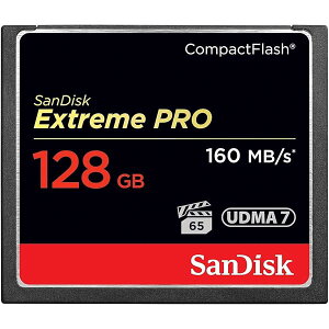 SanDisk Extreme PRO �R���p�N�g�t���b�V�� 128GB 160MB/s 1067�{�� SDCFXPS-128G-X46