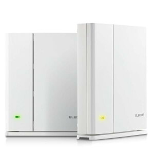 �G���R�� ���b�V�� WiFi���[�^�[ ����LAN 867 + 400 Mbps �f���A���o���h �e�@+���p��Z�b�g e-Mesh ���{���[�J�[ �yiPhone11 / iPhoneSE2 ���[�J�[����m�F�ς݁z WMC-DLGST2-W