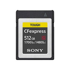 �\�j�[ SONY CFexpress Type B �������[�J�[�h 512GB �^�t�d�l �������ݑ��x1480MB/s �ǂݏo�����x1700MB/s CEB-G512