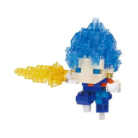 カワダ(Kawada)ナノブロック ドラゴンボール超 ベジット 超サイヤ人ゴッド超サイヤ人 NBDB_018 1.3×10.5×18cm 12才以上 インテリア ホビー NBDB_018