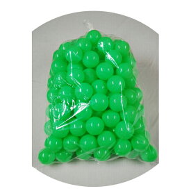 ボールプール用ポリボール500個入り 緑色