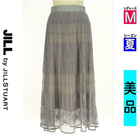 ジルバイジルスチュアート JILL by JILLSTUART ロングスカート マキシスカート レディース 夏 　 パープル M ロングレーススカート 【中古】【古着】【新着】
