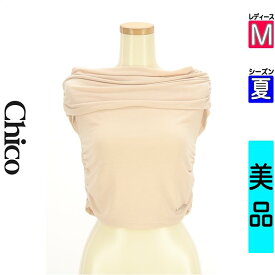 ＼マラソン限定★全品20%OFFクーポン／ チコ Chico カットソー プルオーバー レディース 夏 半袖 ピンク M オフショルシアートップス 【中古】【古着】 【大幅値下】