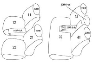 XV GT3/GT7 Ԏ p݌v V[gJo[ SȕZbg Clazzio AU[ Xo ҂ h~ q Ԓ AEghA ybg d