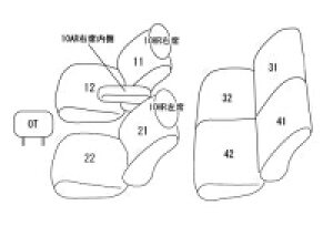 N-VAN JJ1/2 Ԏ p݌v V[gJo[ SȕZbg Clazzio AU[ z_ ҂ h~ q Ԓ AEghA ybg d