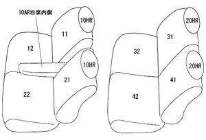 tA MJ55/95S Ԏ p݌v V[gJo[ SȕZbg Clazzio Be[W }c_ ҂ h~ q Ԓ AEghA ybg d