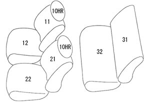 スクラム DG17V 車種別 専用設計 シートカバー 全席分セット Clazzio クロス マツダ ぴったり 汚れ防止 子供 車中泊 アウトドア ペット 仕事