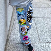 楽天市場】ペイントデニムパンツの通販