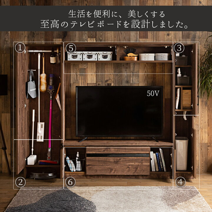 楽天市場】【開梱設置付】 国産 日本製 ハイタイプ 収納 テレビボード 
