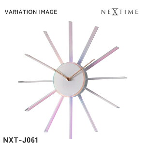 �y���������zPrism Radiant Clock Lucent Series NEXTIME NXT-J059 J-61 J063 �Ǌ|�����v �E�H�[���N���b�N ���a40cm 50cm �A�N���� �X�`�[�� �X�C�[�v���[�u�����g ���v �N���b�N ������� �G���R�~���[�� �~�` 