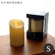 ルミナラ ピラー LEDキャンドル Sサイズ 3×4 無香料 アイボリー LUMINARA LED candle ( リモコン10ボタ…