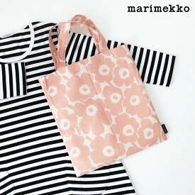 【 メール便可 】 マリメッコ ミニ ウニッコ スモール ファブリックバッグ / ピーチ×コットン　marimekko Mini Unikko Fabric Bag 【 正規販売店 】【 日本限定 】