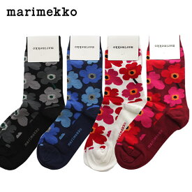 【 メール便 可 】 マリメッコ ヒエタ ウニッコ ソックス 靴下 / 全4色　marimekko Hieta Unikko Socks　【 正規販売店 】