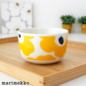 マリメッコ ウニッコ ボウル 250ml / イエロー×ダークブルー　marimekko Unikko bowl 【 正規販売店 】【 メール便不可 】