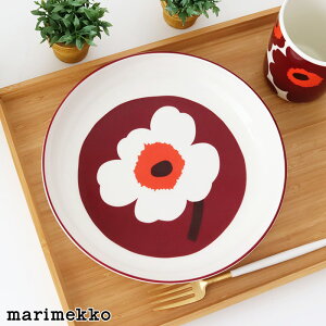 }bR EjbR v[g 20.5cm / zCg×o[KfB×bh@marimekko Unikko plate 205mm@y K̔X zy [֕s z