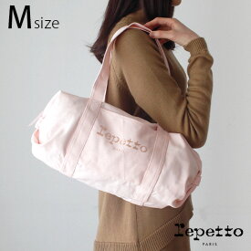 レペット コットン ダッフルバッグ Mサイズ / ラズベリー (73)　repetto Cotton Duffle bag Size M Raspberry 【 B0232T 】【 正規販売店 】