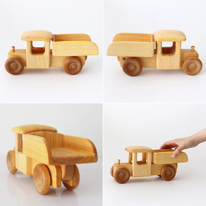 楽天市場】木のおもちゃ DEBRESK ( デブレスカ ) 北欧のトラック ( 大