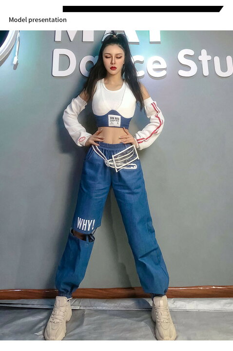 楽天市場 ダンス衣装 ヒップホップ 大人 レディース セットアップ デニムパンツ ジャズダンス 社交ダンス 衣装 Hiphop Jazz セクシー 3点セット へそ出し 腕カバー付き トップス ロングパンツ 韓国風 ダンスウェア ステージ衣装 夜店 Ds演出服 S M L 単品販売可 Famefact 楽天市場 ダンス衣装 ヒップホップ 大人 レディース セットアップ デニムパンツ ジャズダンス 社交ダンス 衣装 Hiphop Jazz セクシー 3点セット へそ出し 腕カバー付き トップス ロングパンツ 韓国風 ダンスウェア ステージ衣装 夜店 Ds演出服 S M L 単品販売可 Famefact