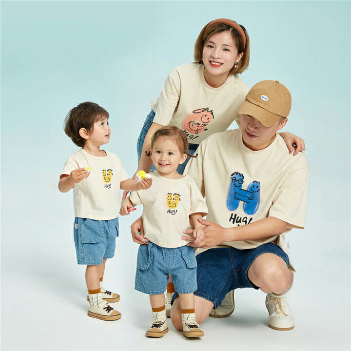 楽天市場 親子ペア Tシャツ 半袖 おもしろ ワンピース 母と娘 夏 親子コーデ 子供服 親子お揃い ママと娘 パパ 韓国 おしゃれ 家族 プレゼント 旅行 キッズ シャツ Famefact 楽天市場 親子ペア Tシャツ 半袖 おもしろ ワンピース 母と娘 夏 親子コーデ 子供服 親子お揃い ママと娘 パパ 韓国 おしゃれ 家族 プレゼント 旅行 キッズ シャツ Famefact