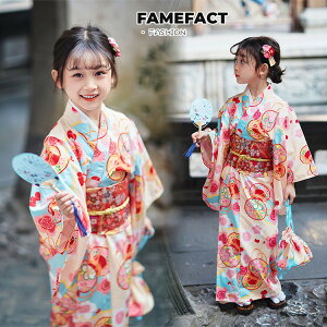 浴衣 子供用 YUKATA 花柄 ドレス イエロー 浴衣子供キッズ 女の子 浴衣セット 作り帯 オシャレ 着物 ハロウィン コスプレゆかた 七五三 ガールズ 華やか 花火大会 櫻 夏祭りおしゃれ 可愛い お