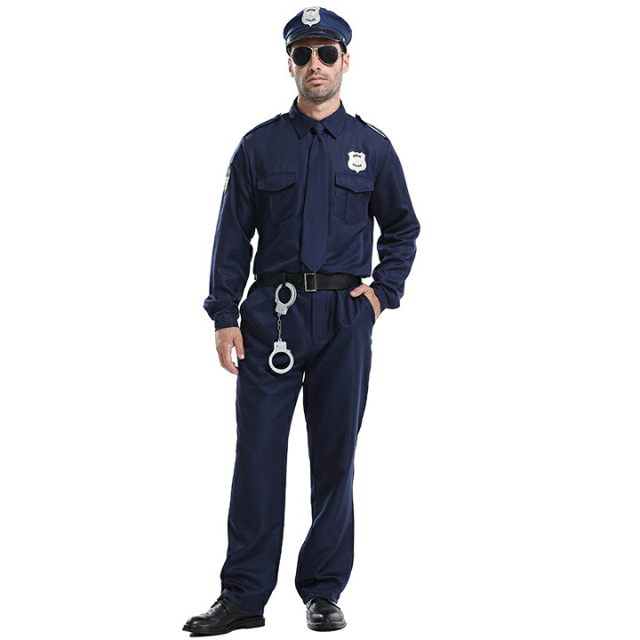 楽天市場】ハロウィン 警察官 コスプレ 衣装 メンズ 制服 コスチューム 