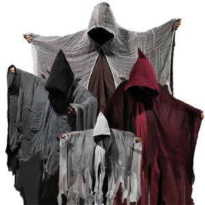 ハロウィン 死神 大人 コスチューム マント 大人用 コスプレ コスチューム 仮装 お化け 変装 cosplay 幽霊 ホラー halloween 余興 仮装 大人用 メンズ コスプレ衣装 魔法使い コスチューム 文化祭