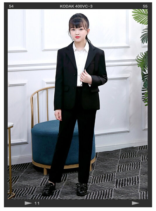 楽天市場】キッズ スーツセット 女の子 卒業式 入学式 フォーマル 