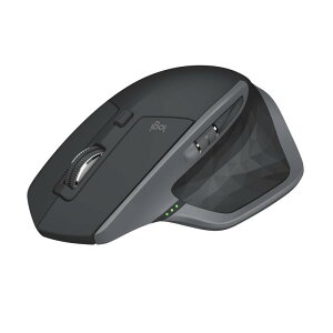 MX Master 2S - Mouse - laser - 7 buts - wireless - 2.4 Gz - USB wireless receiver - graphite