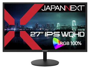 �yEC�T�C�g�zJAPANNEXT 27�C���` IPS�p�l������ WQHD(2560x1440)�𑜓x �t�����j�^�[ JN-IPS27Q HDMI DP sRGB:100% �y2�N�z