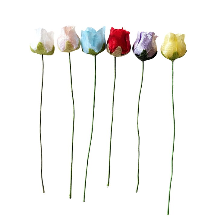 楽天市場】アウトレット造花 ラッピング フラワー バラ401 髪飾りの  