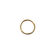 丸カン 二重リング8mm（外径9．6mm）金(1個） アクセサリーパーツ 手芸材料 ストラップやアクセサリーや…