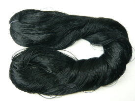 人形の髪の毛 すが糸 （約100g）かせ売り レーヨン ドールヘアー スガ糸 ちりめんのお人形 日本人形毛髪用糸