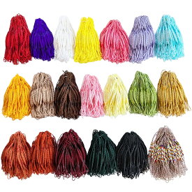 アウトレット根付紐 (およそ98本から100本) まとめてお得な和風携帯ストラップパーツ