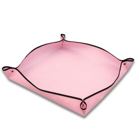 [HYmish] 園芸シート 正方形 防水 厚手 折畳み 園芸用品 ガーデニング ピンク 50cm