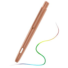 MoKo ホルダーケース Apple Pencil第2世代用 格納式 Apple Pencil 第2世代用ケース 保護ペンカバー 丈夫なクリップ付き ダブルタップ対応 ブラウン