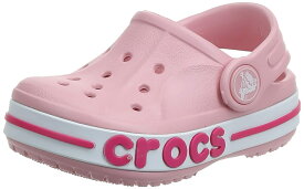 Crocs (クロックス) ユニ 子供用 バヤバンド クロッグ, ペタルピンク, 8 Toddler