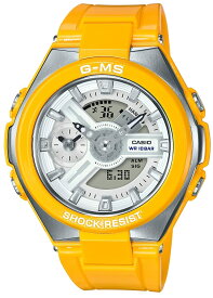 [カシオ] 腕時計 ベビージー G-MS MSG-400-9AJF レディース イエロー