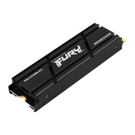 キングストンテクノロジー Kingston FURY SSD Renegade レネゲード 1000GB ヒートシンクモデル 1TB PCIe Gen 4.0 x4 最大7,300MB/秒 PS5 動作確認済 M.2 2280 NVMe SFYRSK/1