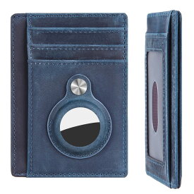 [Hawanik] Air Tag 財布 カードケース ボタン式、メンズ財布 財布 メンズ