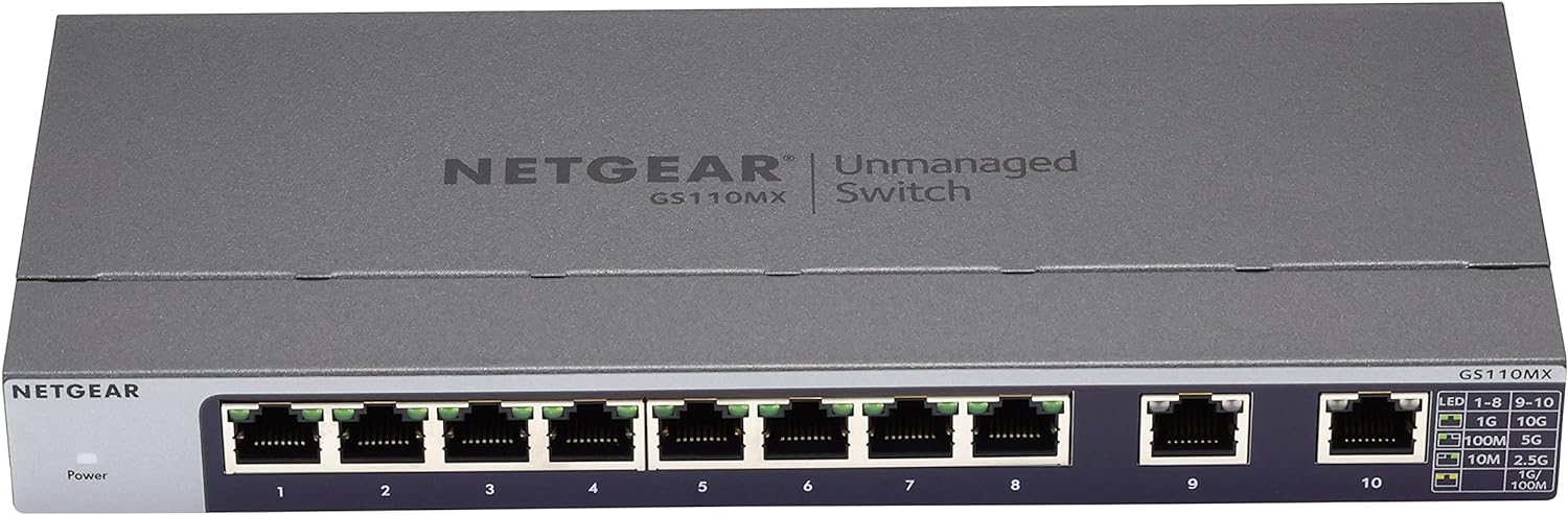 楽天市場】ネットギア NETGEAR スイッチングハブ 10ポート (10G / 5G