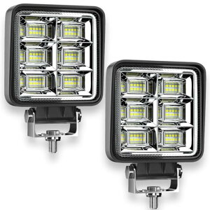 Kanoan LED [NCg XNGA 2Zbg 144W 12V 24V 3000LM 6500K  Xe[t X|bgCg Ɨp ƃCg Ɠ H ⏕  fCCg px _v gbN ėp (2